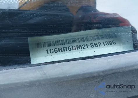 2015 Ram 1500 Lone Star из США, поврежденный, VIN 1C6RR6GM2FS621396